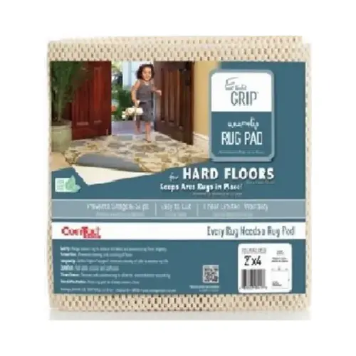 Rug Pad Eco Stay 5 ft. W X 8 ft. L Reversible Polyester Indoor Cream Rug Pad Eco Stay 5 ft. W X 8 ft. L Reversible Polyester Indoor Cream