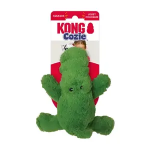 Kong ZY3 Cozie Ali Alligator Plush Dog Toy, Small