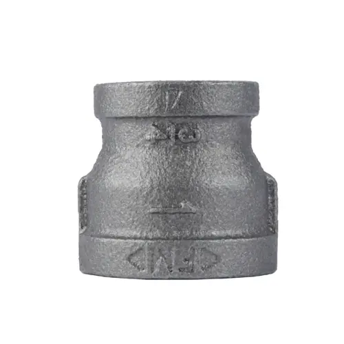 1 in. x 3/4 in. Black Malleable Reducing Coupling 1 in. x 3/4 in. Black Malleable Reducing Coupling