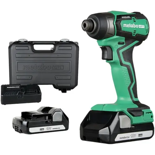 WH18DDXM Impact Driver Kit, Battery Included, 18 V, 1.5 Ah, 1/4 in Drive, Hex Drive, 4000 bpm IPM WH18DDXM Impact Driver Kit, Battery Included, 18 V, 1.5 Ah, 1/4 in Drive, Hex Drive, 4000 bpm IPM