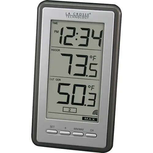 Weather Station, -39.8 to 139.8 deg F, Digital Display