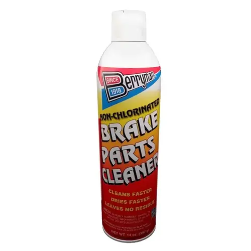Brake Parts Cleaner, 14 oz Aerosol Can, Liquid, Aromatic/Mild Clear