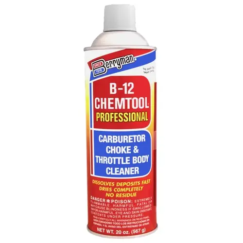 B-12 Chemtool Throttle Body Cleaner, 20 oz, Liquid, Aromatic Clear