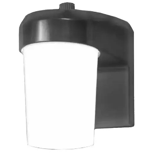 Entry and Patio Light, 120 V, 11 W, LED Lamp, 652 Lumens Lumens, 5000 K Color Temp Bronze