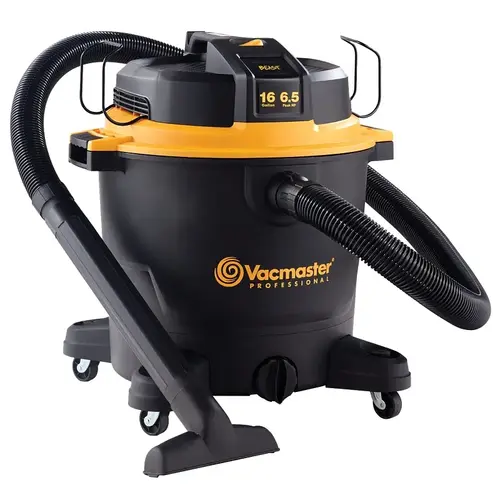 Beast Wet and Dry Vacuum, 16 gal Vacuum, 120 V, Black/Yellow Housing Beast Wet and Dry Vacuum, 16 gal Vacuum, 120 V, Black/Yellow Housing