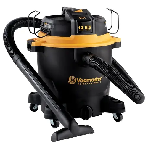 Professional Beast Series Wet/Dry Vacuum, 6 Peak HP, 12 Gallon Professional Beast Series Wet/Dry Vacuum, 6 Peak HP, 12 Gallon