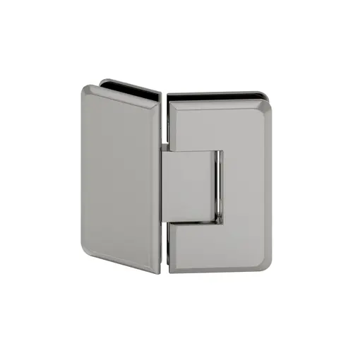 Ceres 135 Degree Glass To Glass Hinge Brushed Nickel Ceres 135 Degree Glass To Glass Hinge Brushed Nickel