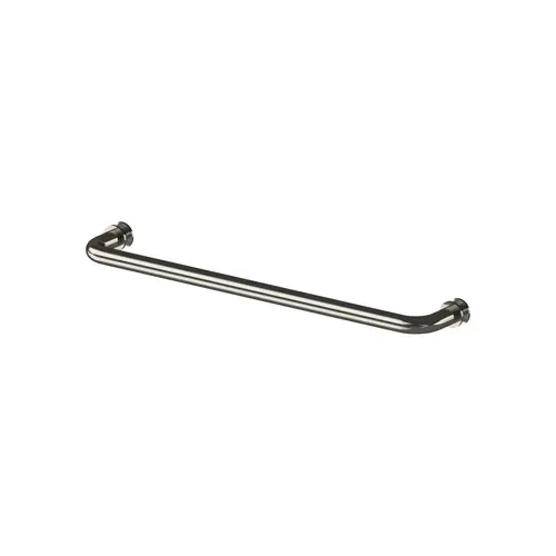 Halley 18" Tubular Single Sided Towel Bar Polished Nickel Halley 18" Tubular Single Sided Towel Bar Polished Nickel