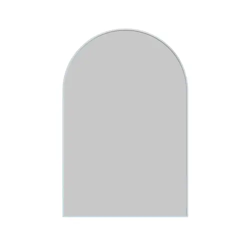 Kira 20" x 30" Arched Mirror White Kira 20" x 30" Arched Mirror White