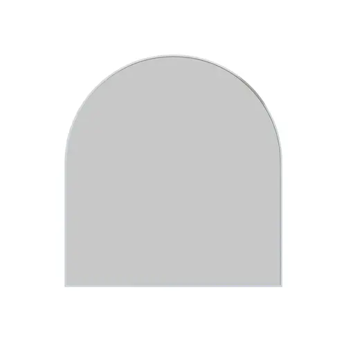Kira 30" x 32" Arched Mirror White Kira 30" x 32" Arched Mirror White