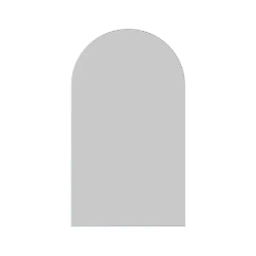 Kira 48" x 83" Arched Leaner Mirror White Kira 48" x 83" Arched Leaner Mirror White