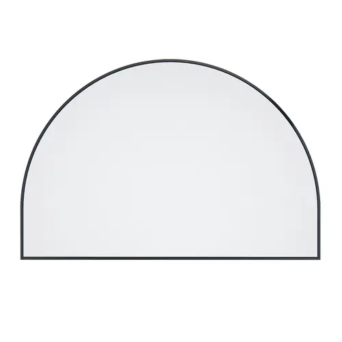 Kira 60" x 40" Arched Mirror Black Kira 60" x 40" Arched Mirror Black
