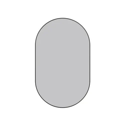 Inara 22" x 36" Pill Mirror Black