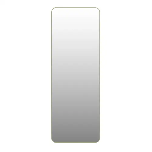 Trinity 24" x 67" Square Radius Mirror Satin Brass Trinity 24" x 67" Square Radius Mirror Satin Brass