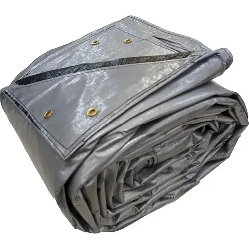 COVER BALE HAY SLV/BLK 25X36FT COVER BALE HAY SLV/BLK 25X36FT