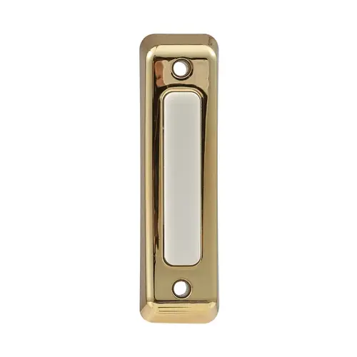Heath Zenith Classic Style Pushbutton Doorbell, Wired