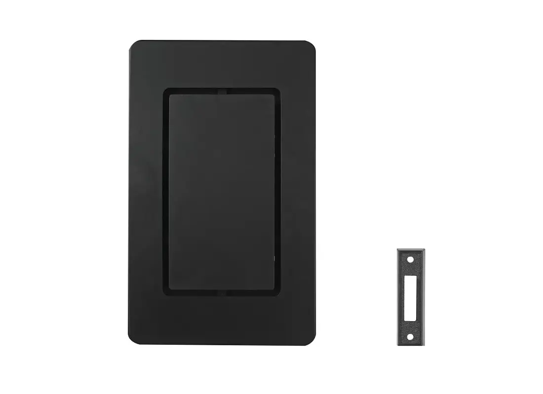 Heath Zenith 18000204 Wired Chime Kit, black Plastic with black