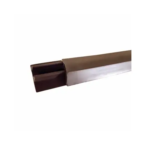 Snap Lock Vinyl Sheeting Framing Strips, Brown, 60 In.