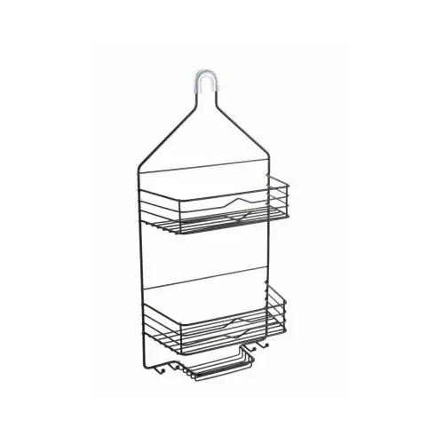 Jacob Shower Caddy, Black Steel Jacob Shower Caddy, Black Steel