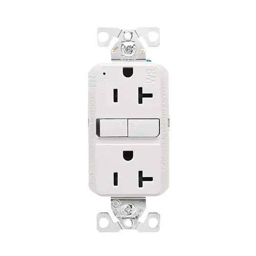 TWRGF20W GFCI TMP-WTHR 20A WHITE TWRGF20W GFCI TMP-WTHR 20A WHITE