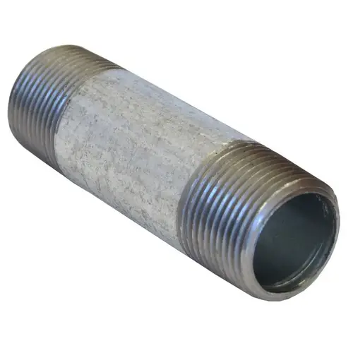 Close Nipple Beck 3/4" MNPT Galvanized Steel Galvanized Close Nipple Beck 3/4" MNPT Galvanized Steel Galvanized
