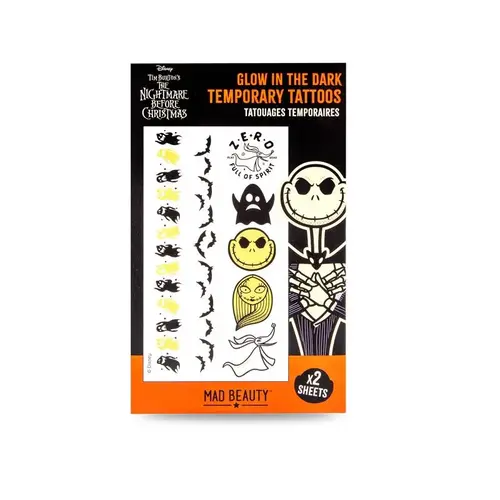 Temporary Tattoos Disney Black/Yellow Nightmare Before Christmas Black/Yellow Temporary Tattoos Disney Black/Yellow Nightmare Before Christmas Black/Yellow