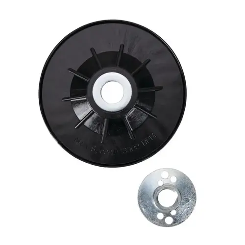 Fiber Disc Backer Pad 4-1/2" D Resin 5/8"-11 13300 rpm Fiber Disc Backer Pad 4-1/2" D Resin 5/8"-11 13300 rpm