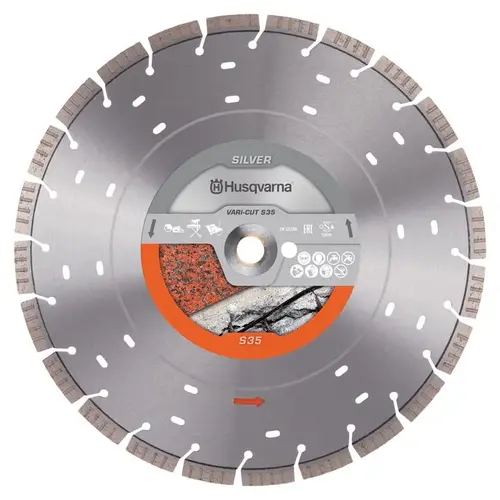 Circular Saw Blade 14" D X 20" Vari-Cut S35 Diamond