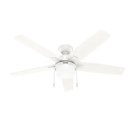 Ceiling Fan Anisten 52" White LED Indoor White