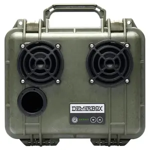 DemerBox DB2-1300-ODG Portable Speaker DB2 Wireless Bluetooth Weather Resistant Green