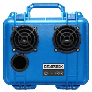 DemerBox DB2-1300-BLU Portable Speaker DB2 Wireless Bluetooth Weather Resistant Blue