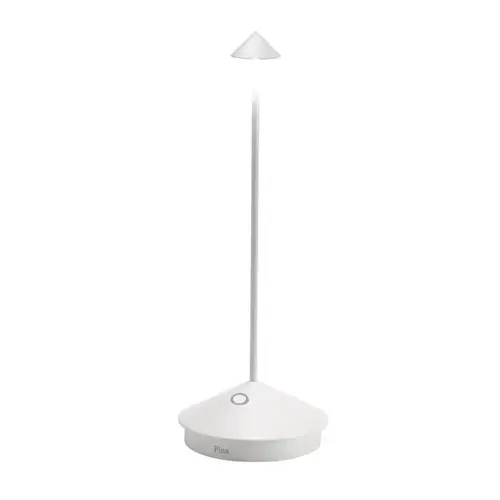 Portable Table Lamp Pina 11.4" White White Portable Table Lamp Pina 11.4" White White
