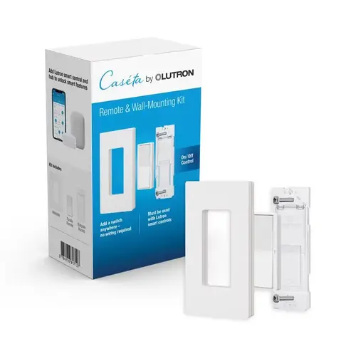 Wireless Remote w/Wall Mount Kit Pico Smart Yes White White Wireless Remote w/Wall Mount Kit Pico Smart Yes White White