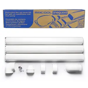 MrCool MLG450 Mini Split Install Kit Lineguard 4-1/2" W X 144" H White White