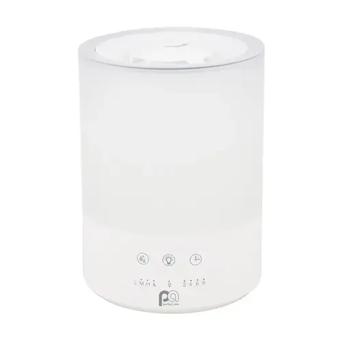 Ultrasonic Humidifier 1.05 gal 538 sq ft Electronic White