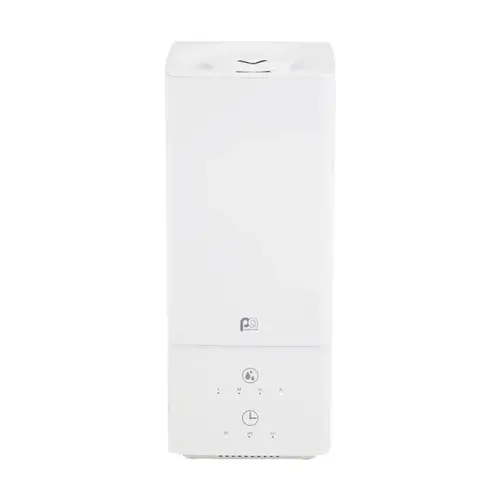 Ultrasonic Cool Mist Humidifier W/Night Light 0.53 gal 376 sq ft Digital White