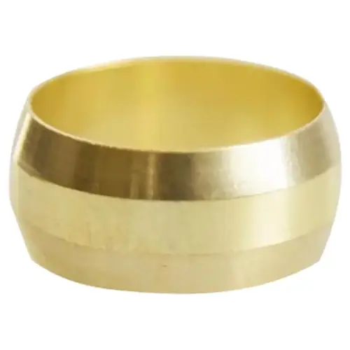 Sleeve 3/4" Compression X 3/4" D Compression Brass - pack of 5 Sleeve 3/4" Compression X 3/4" D Compression Brass - pack of 5