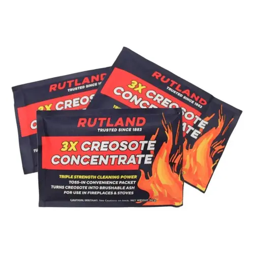 Rutland Creosote Remover Concentrate, Solid, White, 50 g - pack of 20 Rutland Creosote Remover Concentrate, Solid, White, 50 g - pack of 20