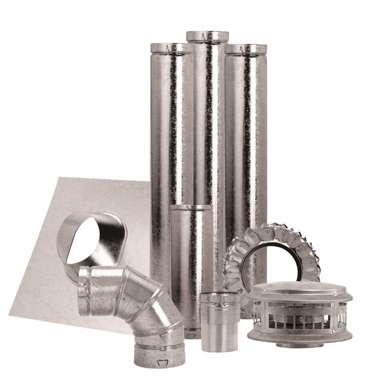DuraVent 4BV-KNT Vent Pipe Kit 4