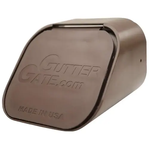 Downspout Adapter 3" H X 3" W X 4" L Brown Plastic Rectangular Brown Downspout Adapter 3" H X 3" W X 4" L Brown Plastic Rectangular Brown