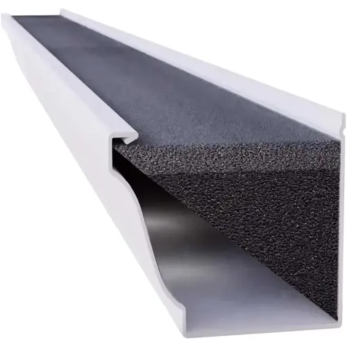 Gutter Guard 5" W X 48" L Black Polyether Outdoor Foam Black