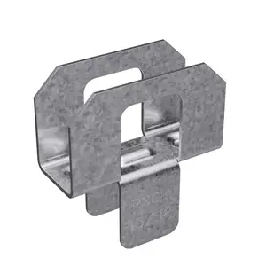 SIMPSON STRONG-TIE CO PSCL 15/32-R50 Panel Sheathing Clip Galvanized Silver Stainless Steel Galvanized