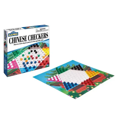 Chinese Checkers Classic Games Multicolored Multicolored - pack of 12 Chinese Checkers Classic Games Multicolored Multicolored - pack of 12
