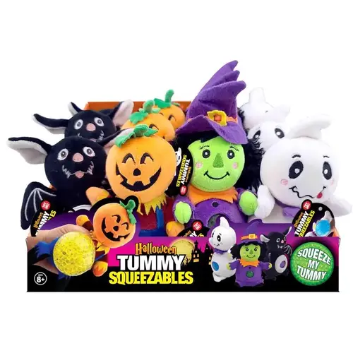 Halloween Tummy Squeezables Plush