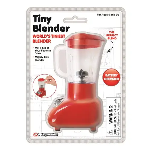 Tiny Blender Plastic Red Red - pack of 12 Tiny Blender Plastic Red Red - pack of 12