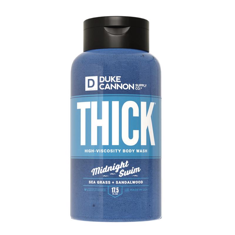 Duke Cannon 1000118 Body Wash Midnight Swim Sea Grass and Sandalwood Scent 17.5 oz