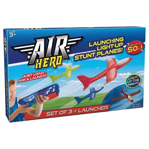 Toy Air Hero Assorted 3 pc Assorted Toy Air Hero Assorted 3 pc Assorted