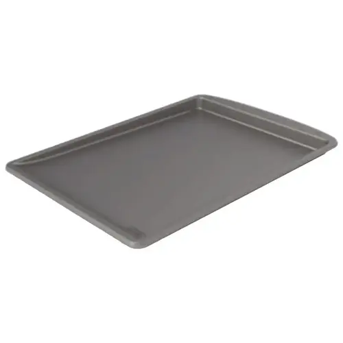 Cookie Pan, 19.95 in L, Carbon Steel, Gray Cookie Pan, 19.95 in L, Carbon Steel, Gray