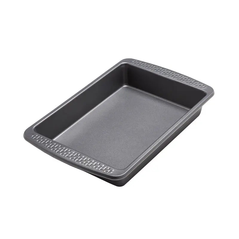 LIFETIME BRANDS Cake Pan Chicago Metallic Everyday 9.8 W X 15.9 L Gray Gray 5296115 LIFETIME BRANDS Cake Pan Chicago Metallic Everyday 9.8 W X 15.9 L Gray Gray 5296115