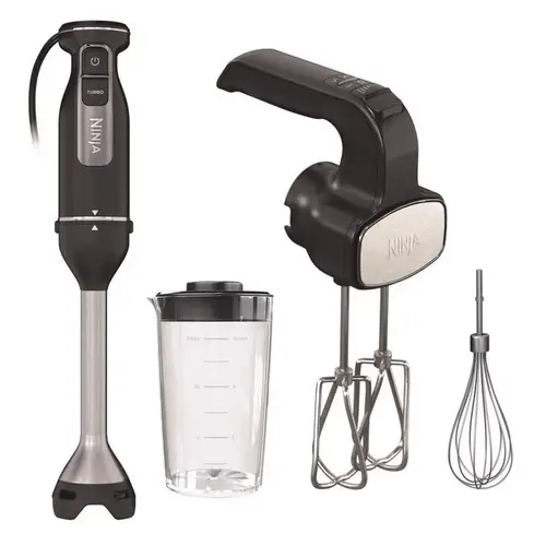 Blender Foodie Black Stainless Steel 3 cups 5 speed Black